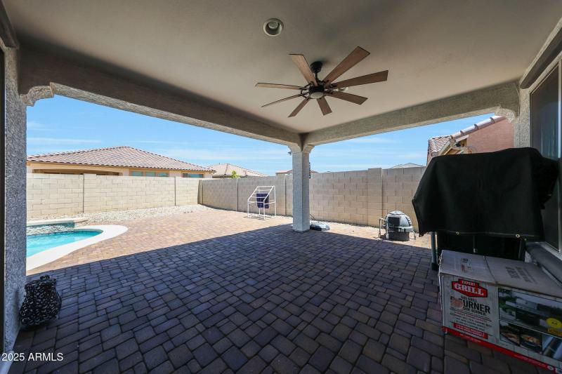 Large Covered Paver Patio