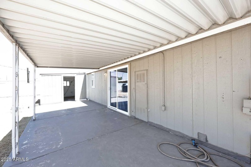 Covered Patio for Outdoor Living