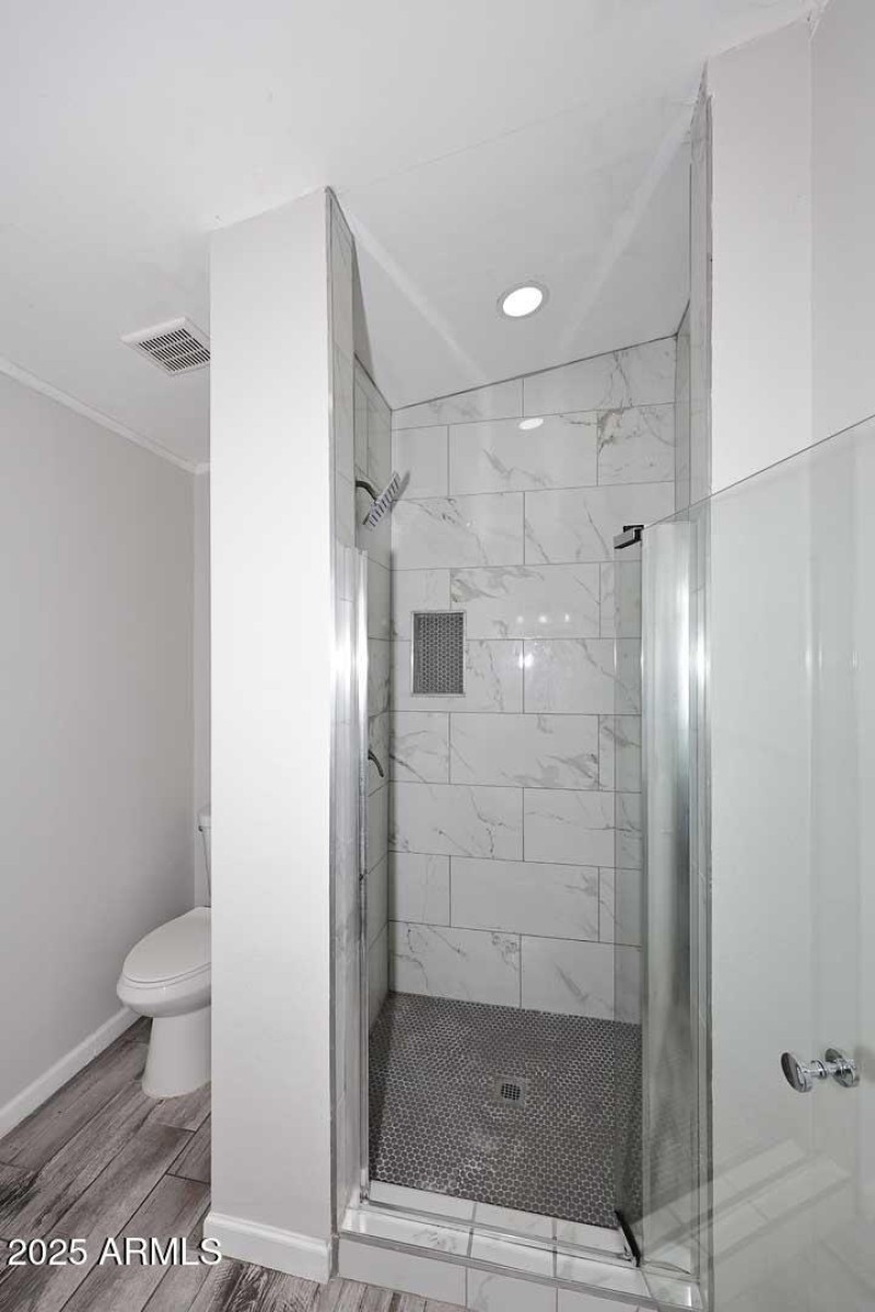 Tiled Walk-In Shower Upgrade