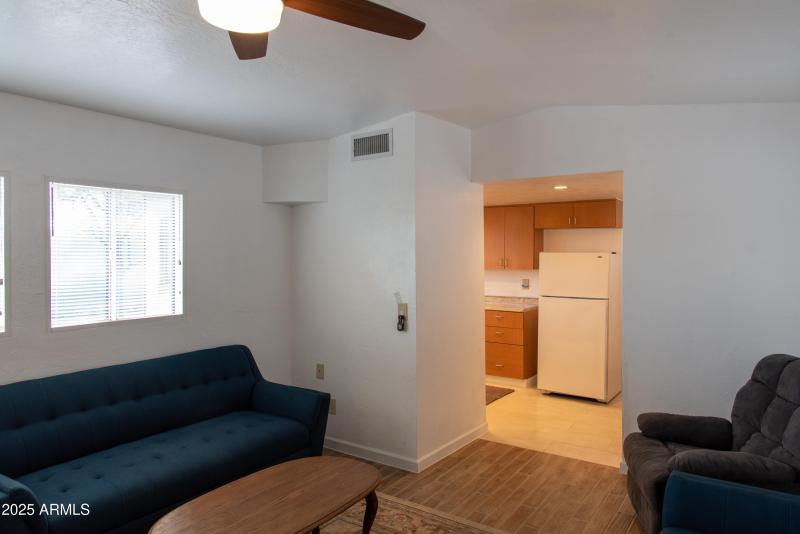 Back house living room