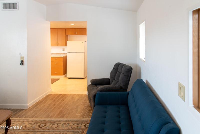 Back house living room