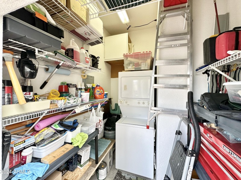 LAUNDRY AREA/STORAGE SHED