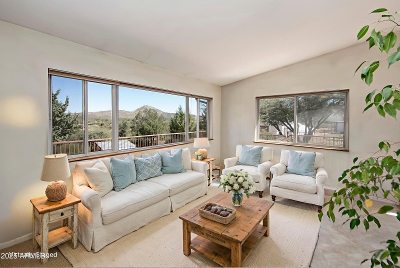 Living Room Virtually Staged