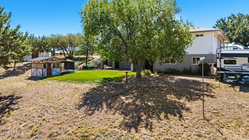 Aerial View Backyard