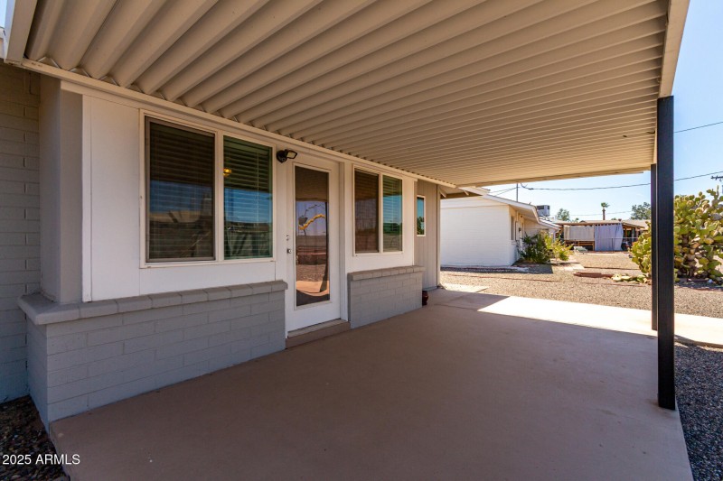 Back Patio