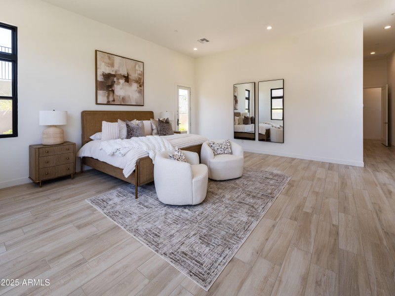 Primary Suite W Backyard Views