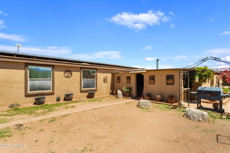 Back of home