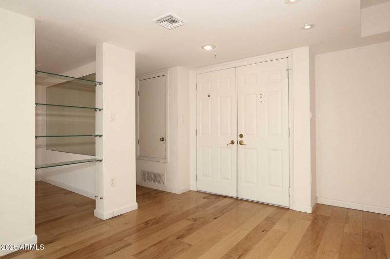 Foyer with Powder Rm to left