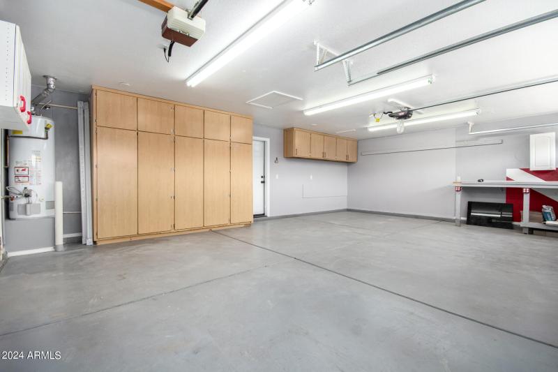 Garage Cabinets & entry to laundry room