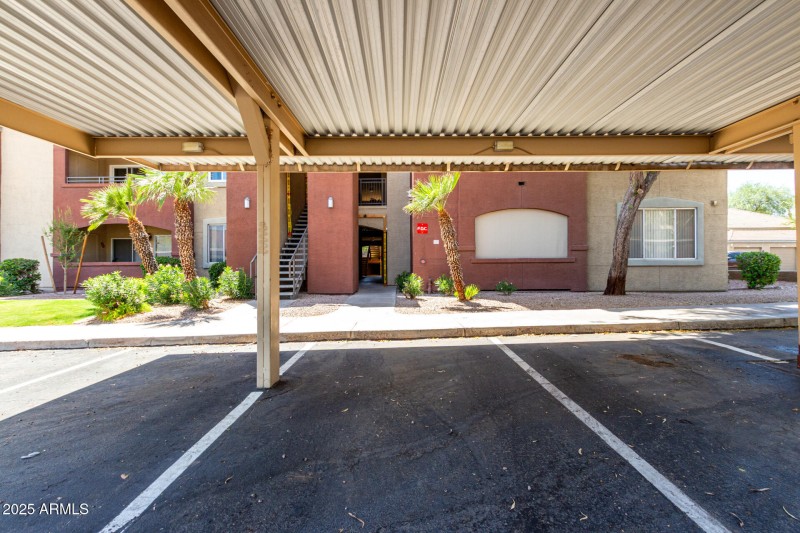 Covered parking