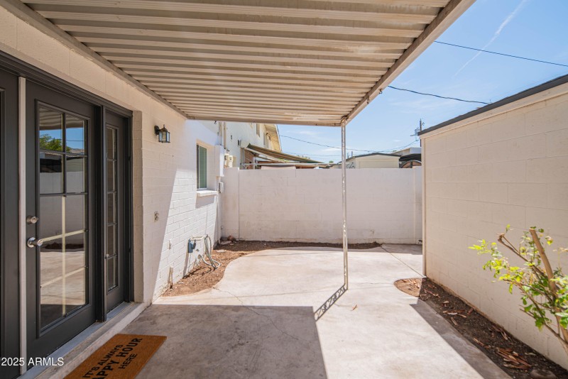 Back Patio