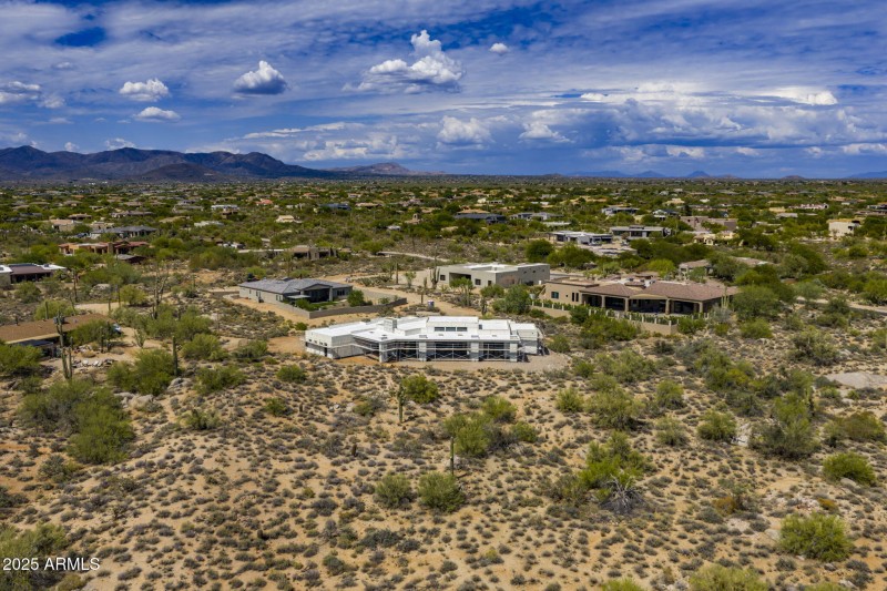 Aerial View Looking Northeast