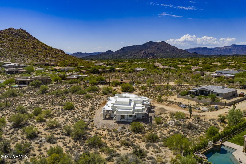 Aerial View Looking West