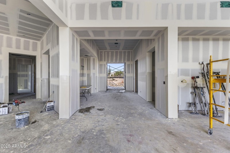 Foyer with View of Great Room and Hallwa