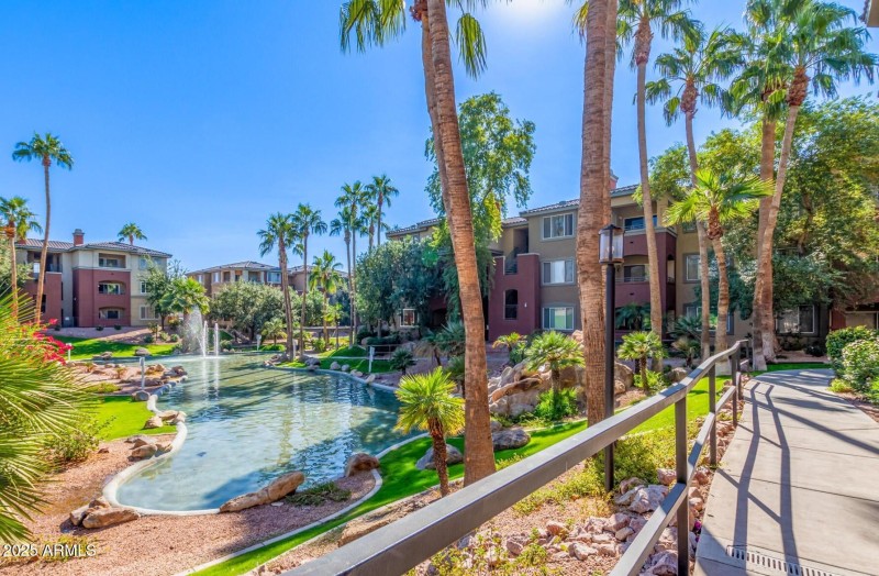 Common Area - Green and Palms