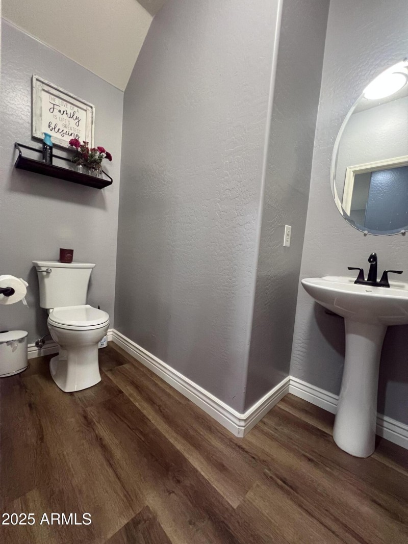 downstairs half bath