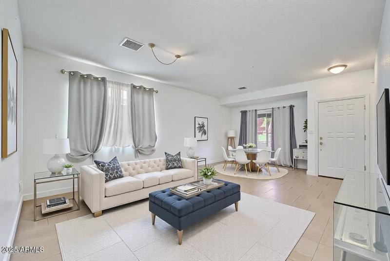 Virtual staging. Living Room.