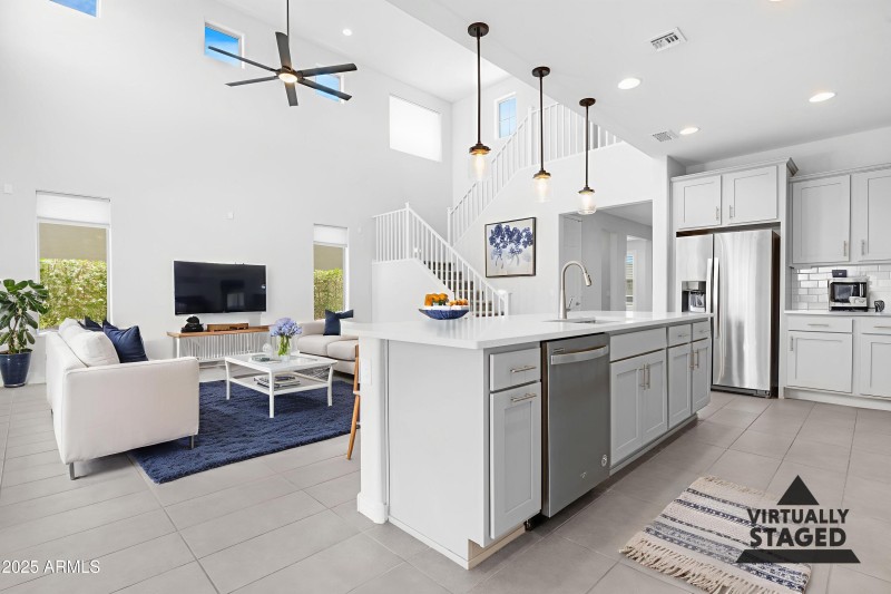 Kitchen-5 - Living Room - Modern - 11