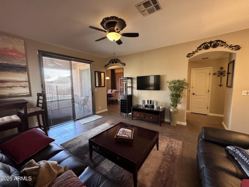 Living Room to Kitchen/Patio
