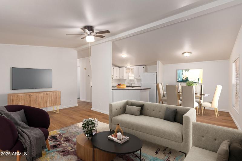 Living Dining Rooms Furnished