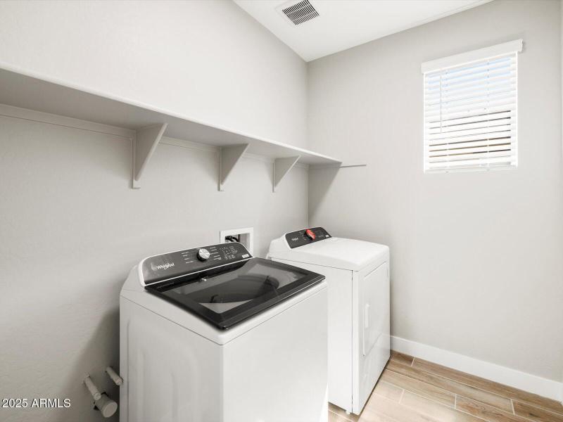 Included Washer & Dryer