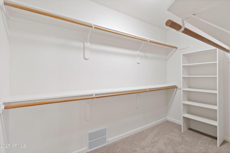 Walk-in Master Closet