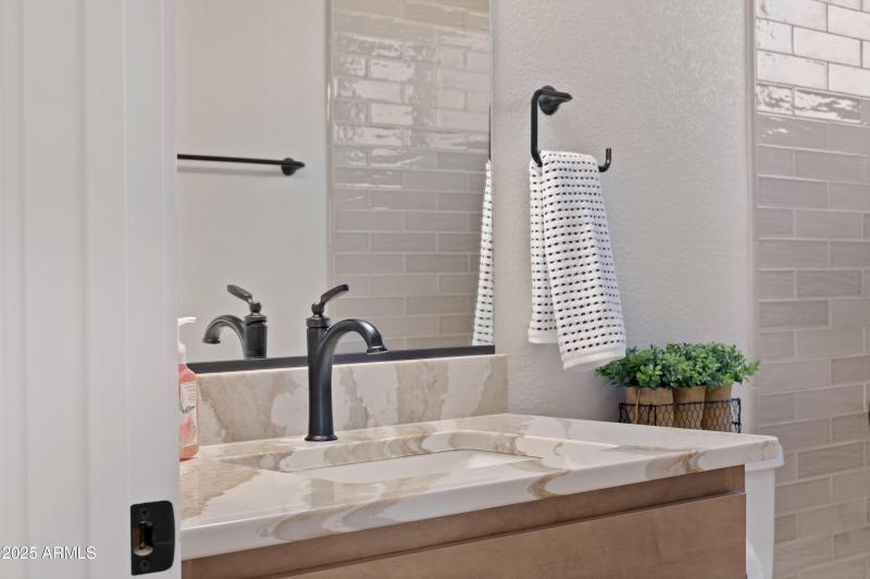 Quartz and Custom Cabinetry