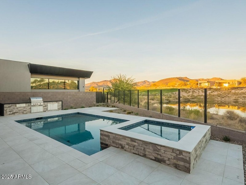 Pool and spa