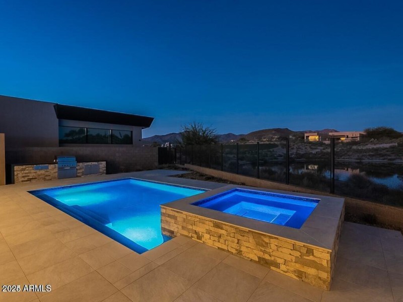 Pool and spa
