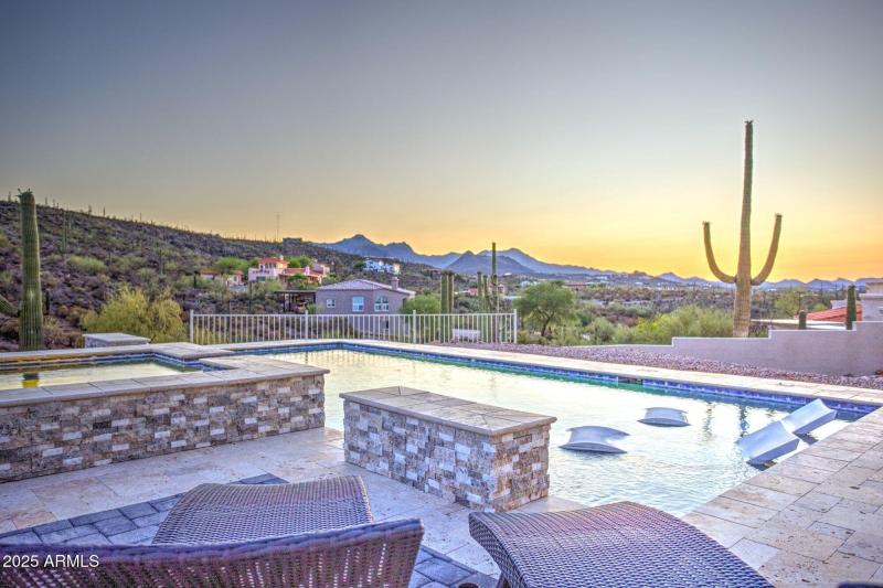 47 Sunset in the Oasis