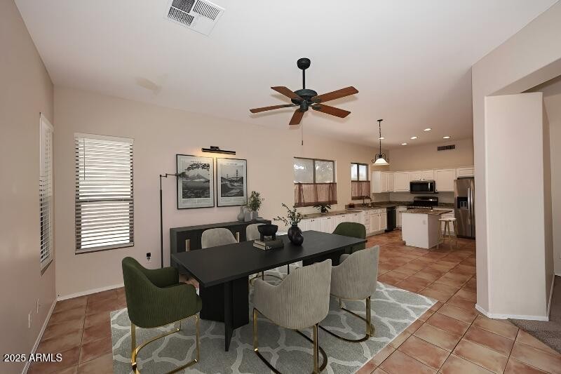 Staged Kitchen
