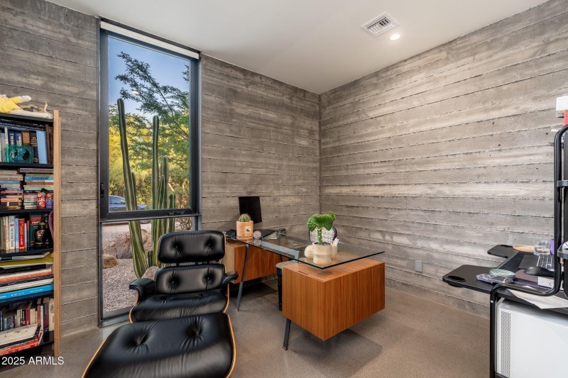 Board Formed Concrete Office