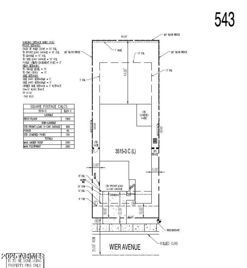 Plot Plan