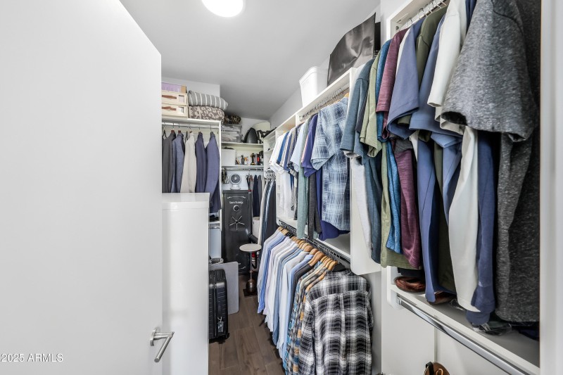 large walk in Guest closet