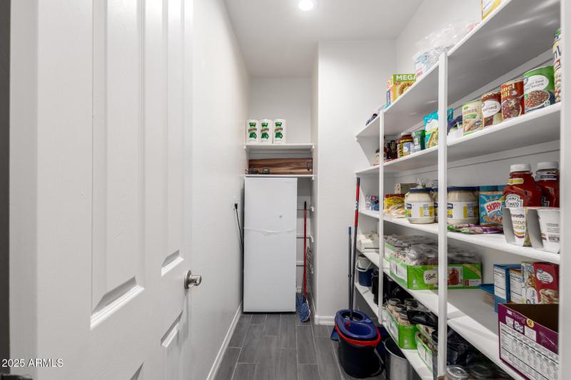 Pantry Comes with Freezer!