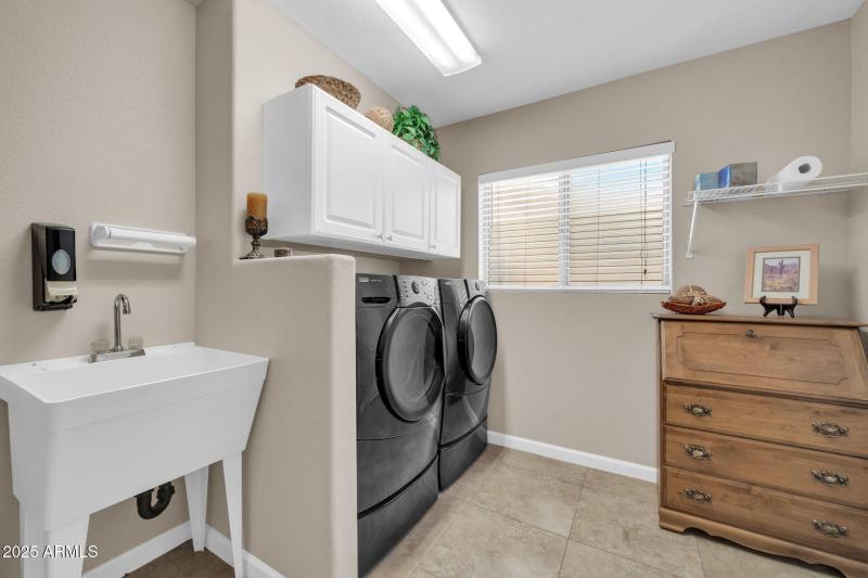 EXPANDED LAUNDRY ROOM