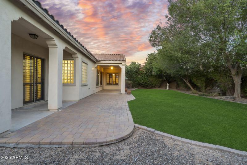 Extended Paver Patio