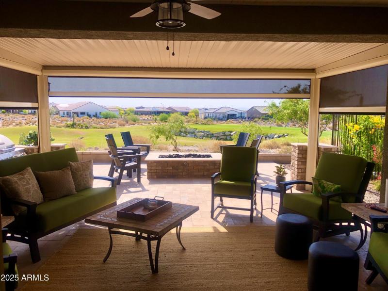 Patio with Golf Course View