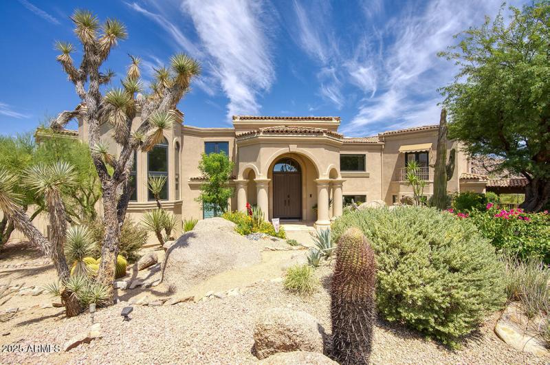 Front w/Established Landscaping