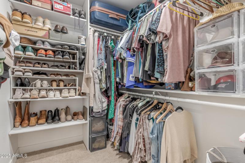 Large walk-in closet