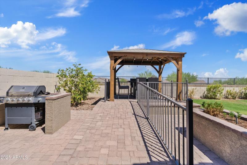 Ramp to gazebo