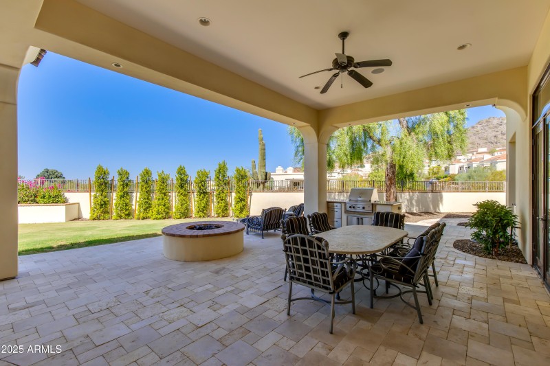 Covered Back Patio