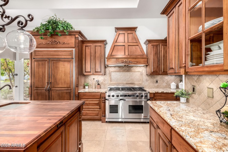 Beautiful Alder Cabinetry