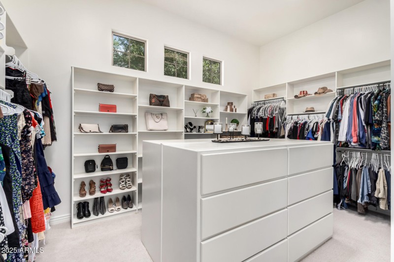 Huge Primary Bedroom Closet