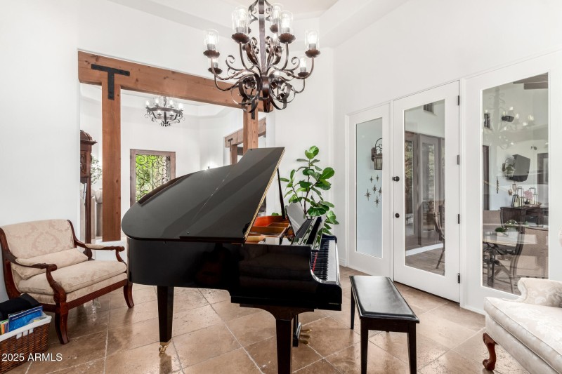 With Doors to Back patio