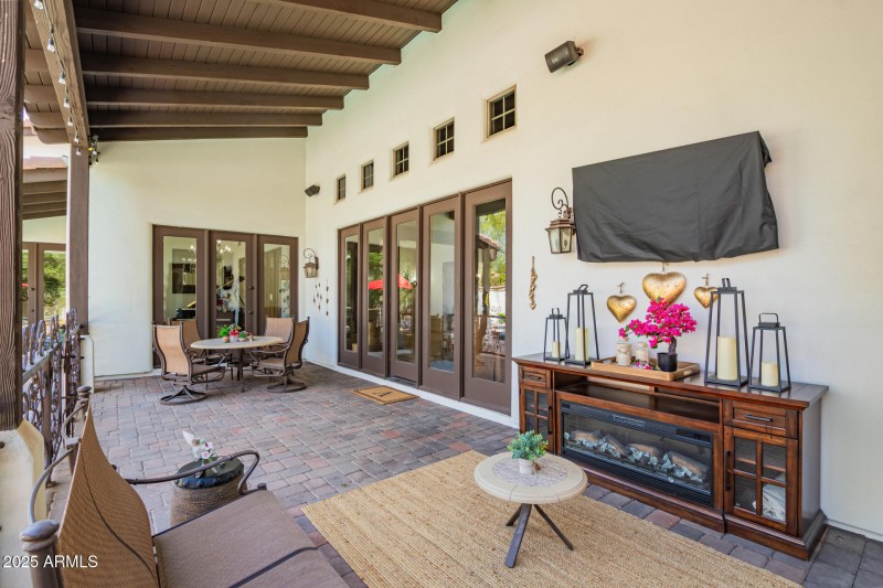 Backyard Patio off Great Room