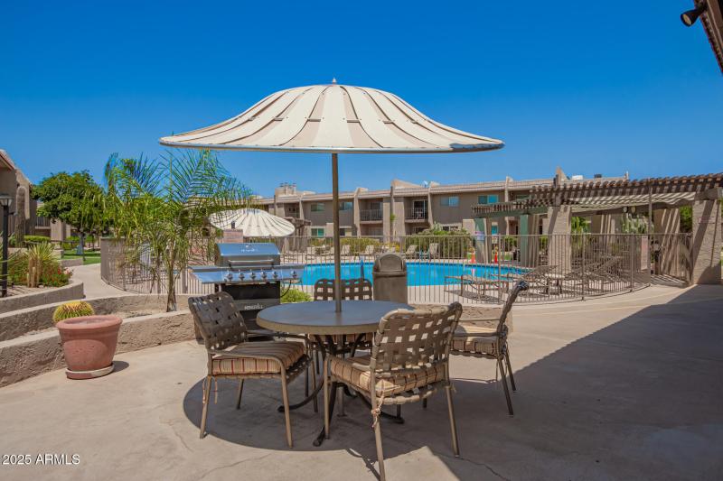 poolside relaxation