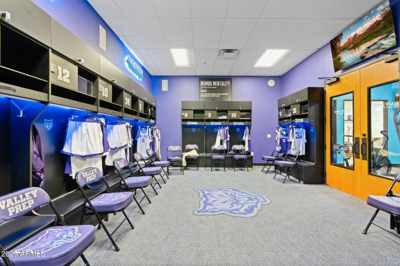 locker room