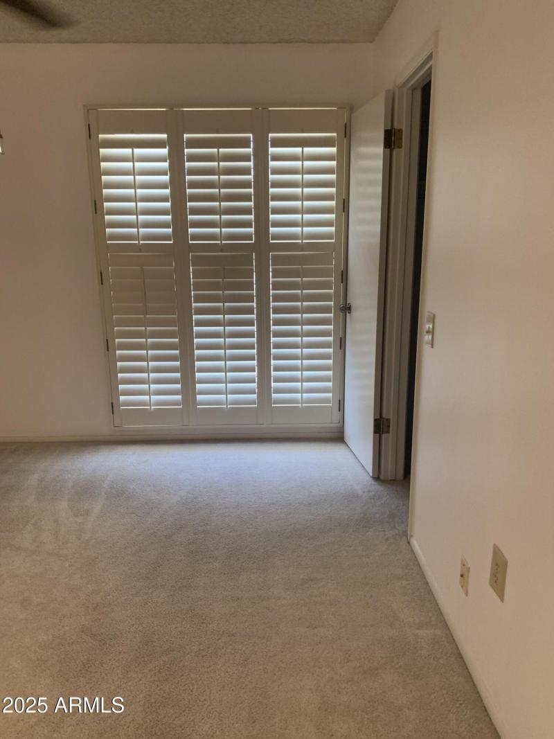 Second Bedroom Window with Closet Entry