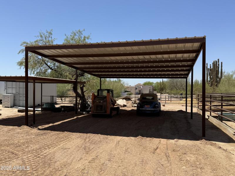 Covered Hay, Tractor Storage